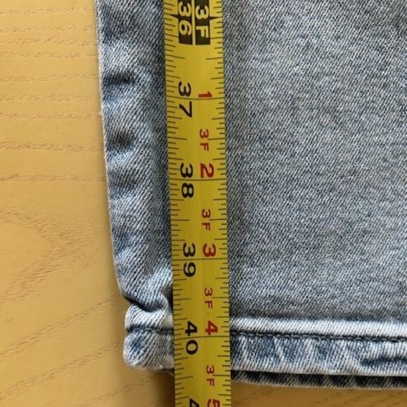 Levi’s 514 Jeans Mens 38x30 Faded Blue Denim Straight Stretch Fit - Picture 7 of 16